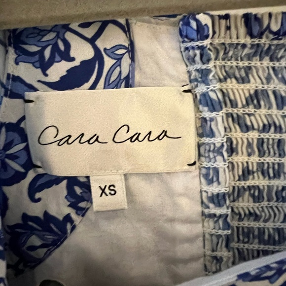 Cara Cara Darby Flutter Sleeve Fitted Crop Top XS - Picture 6 of 8